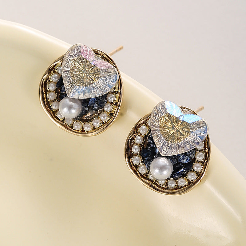 EHAO Copper Gold-plated Earring Women Design High-end Earrings Summer