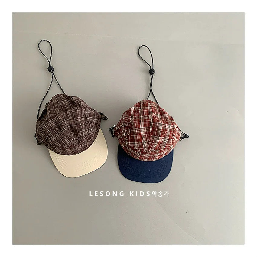 Adults Kids Baseball Hat Baby Cap Breathable Children Korean Outdoor Camping Hat Parent-child Cap