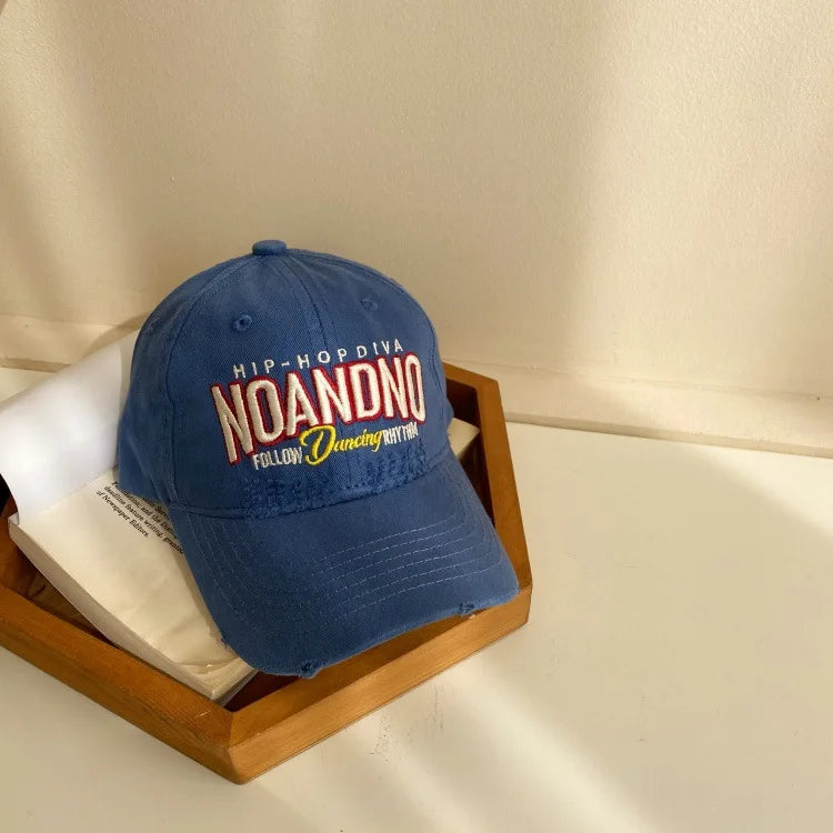 52-54cm American Retro Baby Baseball Cap Children Spring Summer Letter Embroidery Cap Boys Girls Sunshade Baseball Cap