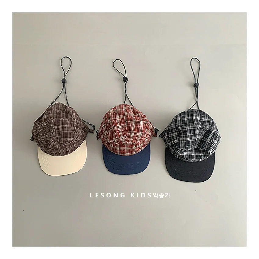 Adults Kids Baseball Hat Baby Cap Breathable Children Korean Outdoor Camping Hat Parent-child Cap